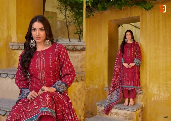 Shraddha Bin Saeed Lawn Collection Vol 10 Pakistani Suit